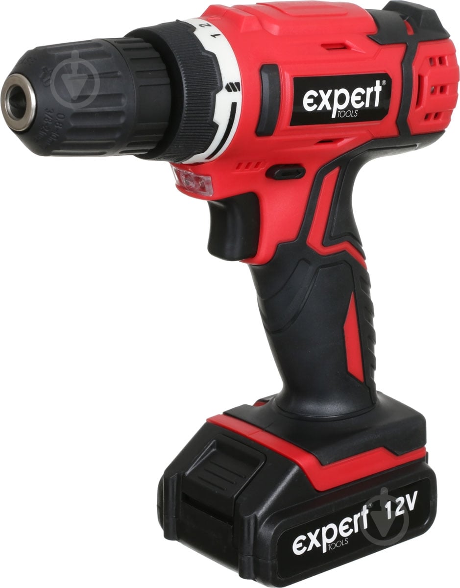 Шуруповерт акумуляторний Expert Tools CD528-12/2 - фото 1 Шуруповерт акумуляторний Expert Tools CD528-12/2 - фото 1
