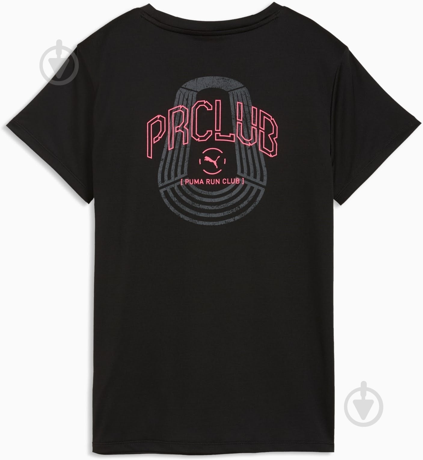 Футболка Puma W Run Club Graphic Tee 52844201 р.XL чорний - фото 2