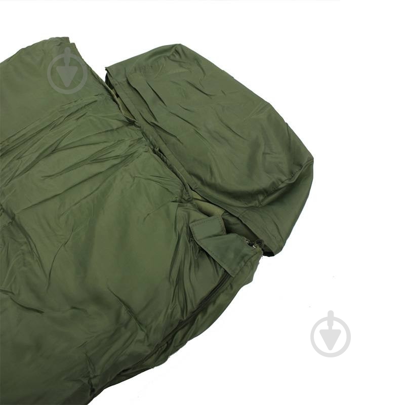Спальный мешок Sturm Mil-Tec Pilot Sleeping Bag Olive - фото 3