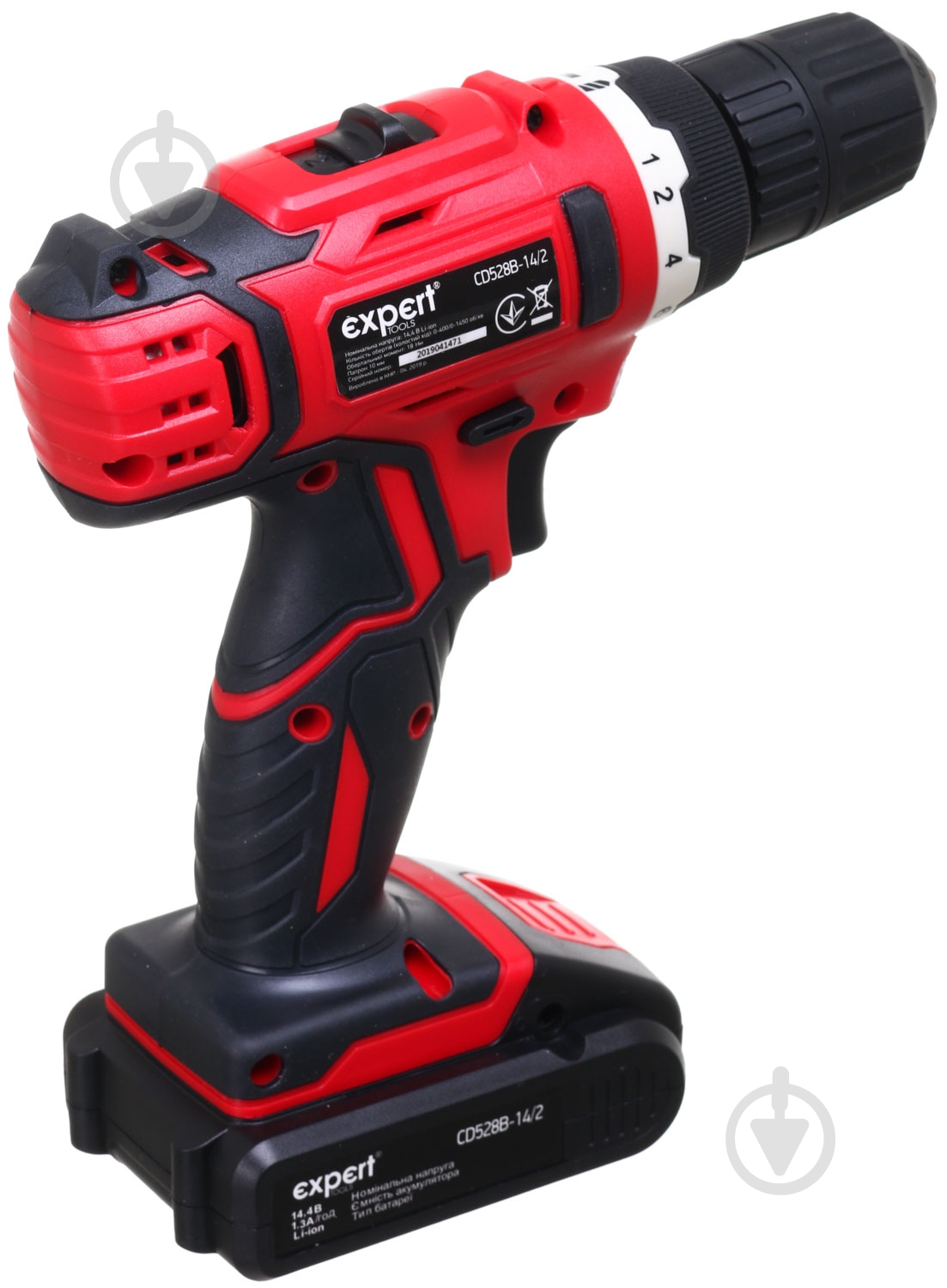 Шуруповерт аккумуляторный Expert Tools CD528-14/2 - фото 4 Шуруповерт аккумуляторный Expert Tools CD528-14/2 - фото 4