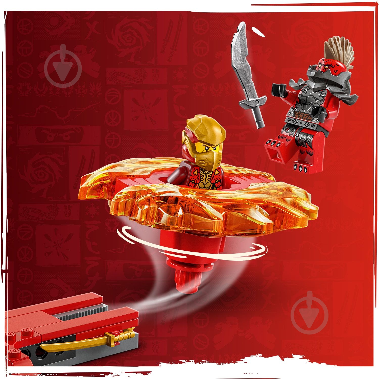 Конструктор LEGO NINJAGO Дракон Кая Спин-джитсу 71823 - фото 13 Конструктор LEGO NINJAGO Дракон Кая Спин-джитсу 71823 - фото 13