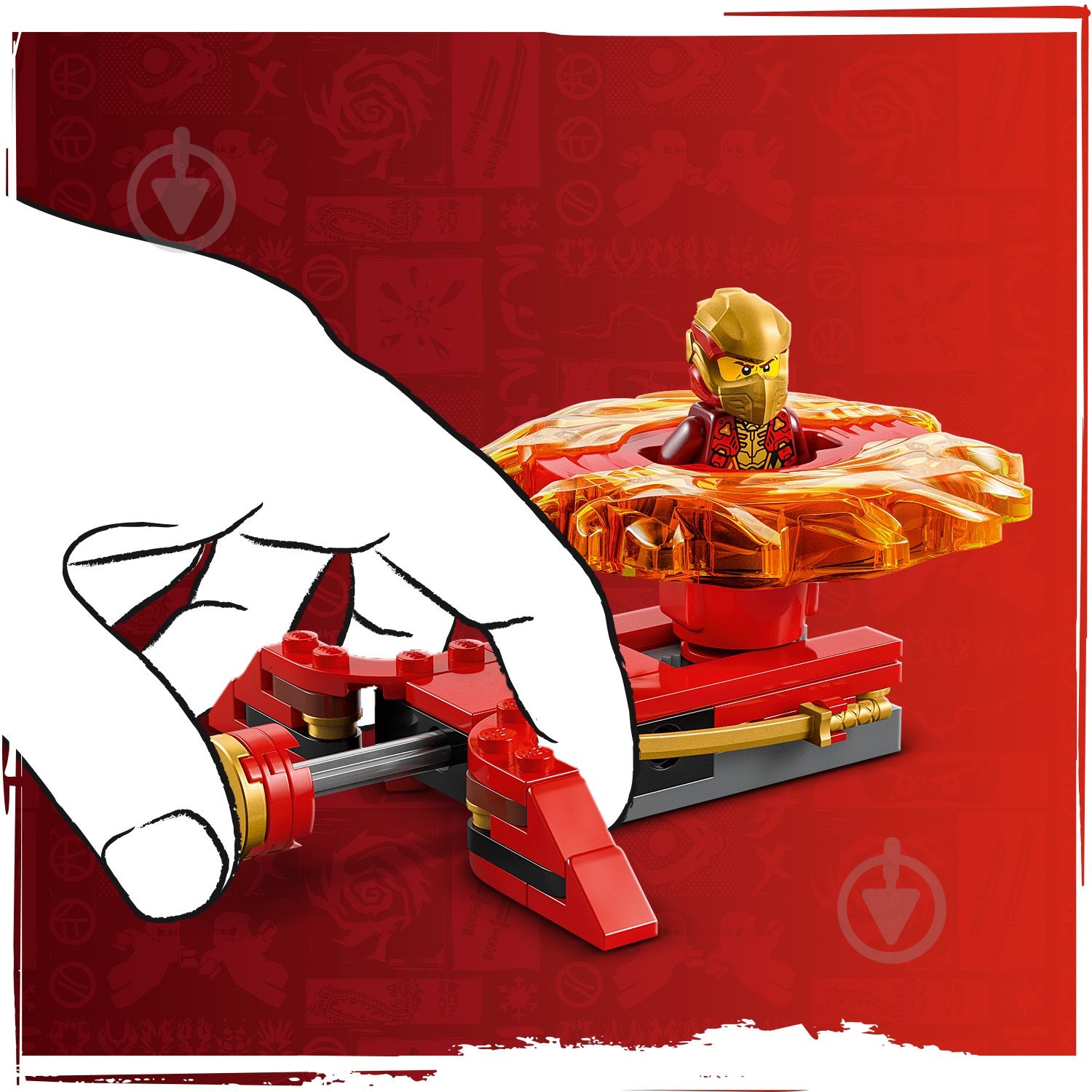 Конструктор LEGO NINJAGO Дракон Кая Спин-джитсу 71823 - фото 15 Конструктор LEGO NINJAGO Дракон Кая Спин-джитсу 71823 - фото 15