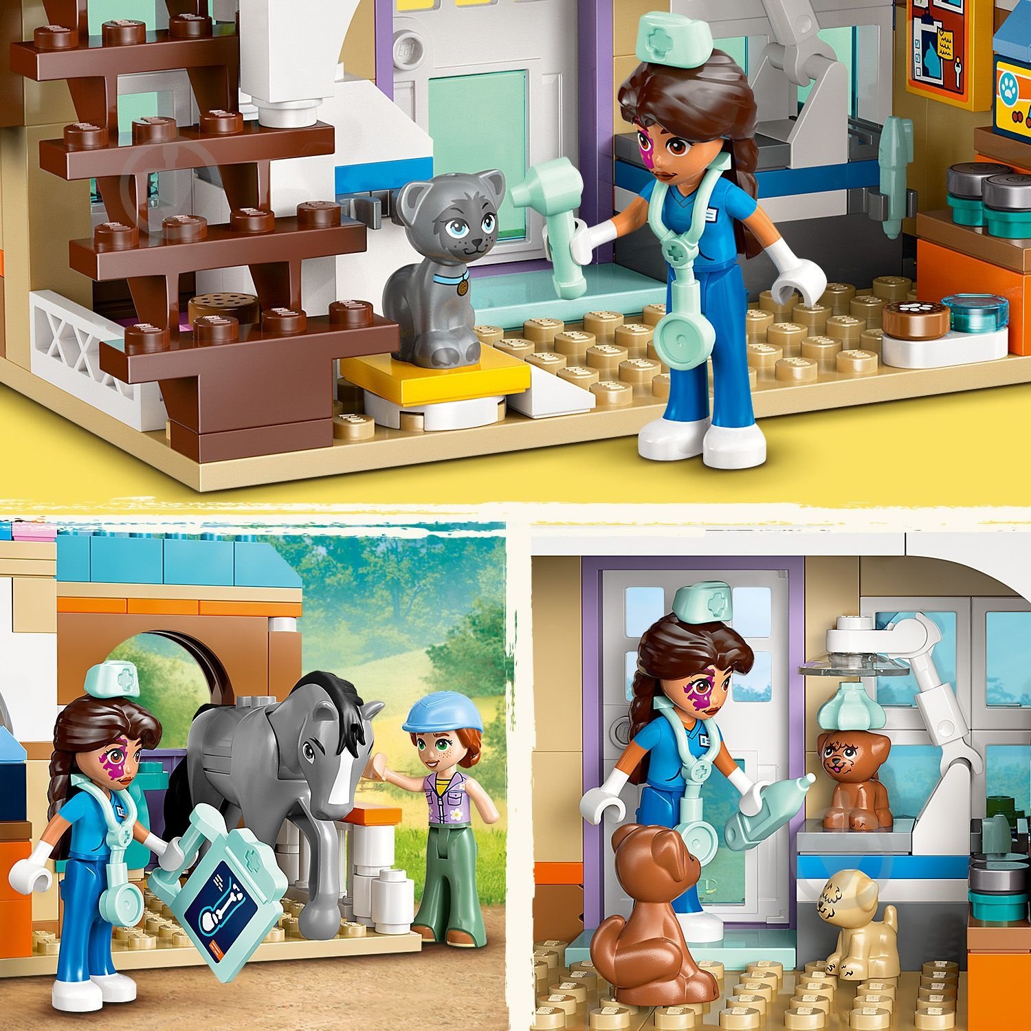 Конструктор LEGO Friends Ветеринарна клініка для коней і домашніх улюбленців 42651 - фото 9 Конструктор LEGO Friends Ветеринарна клініка для коней і домашніх улюбленців 42651 - фото 9
