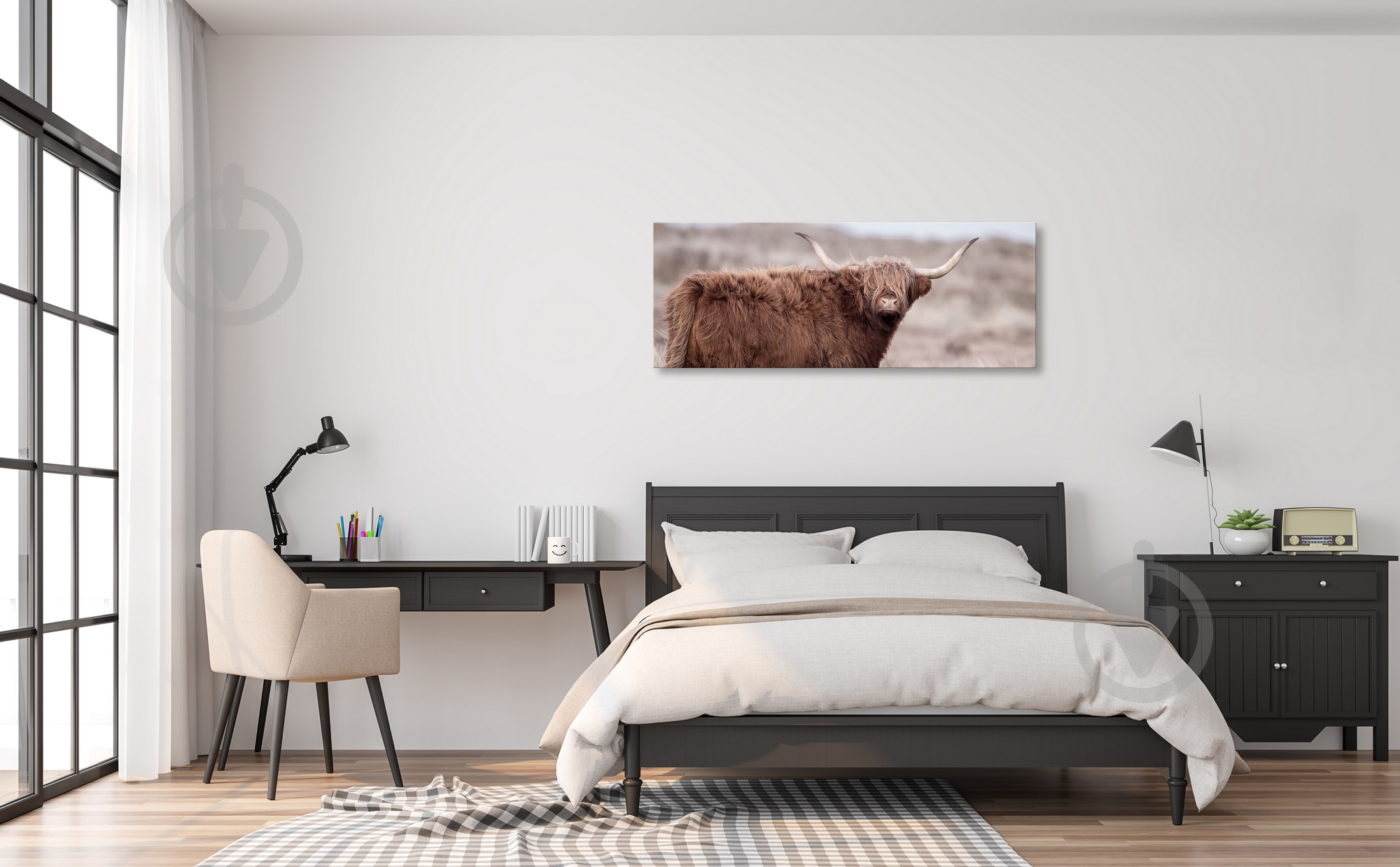 Картина Бык 57x150 см YS-Art - фото 4