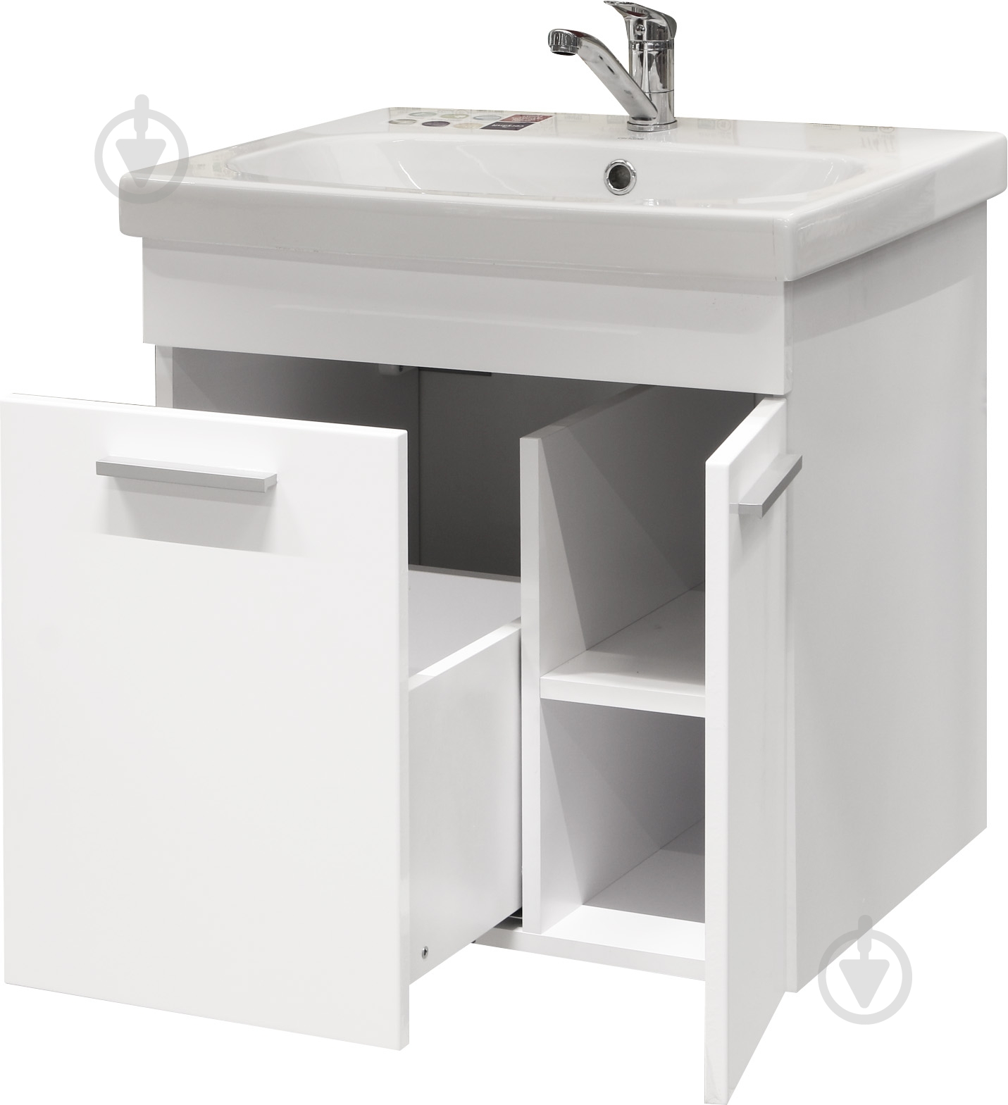 Тумба под умывальник Грейд Дакота 60 белая под умывальник Fare 60 - фото 3