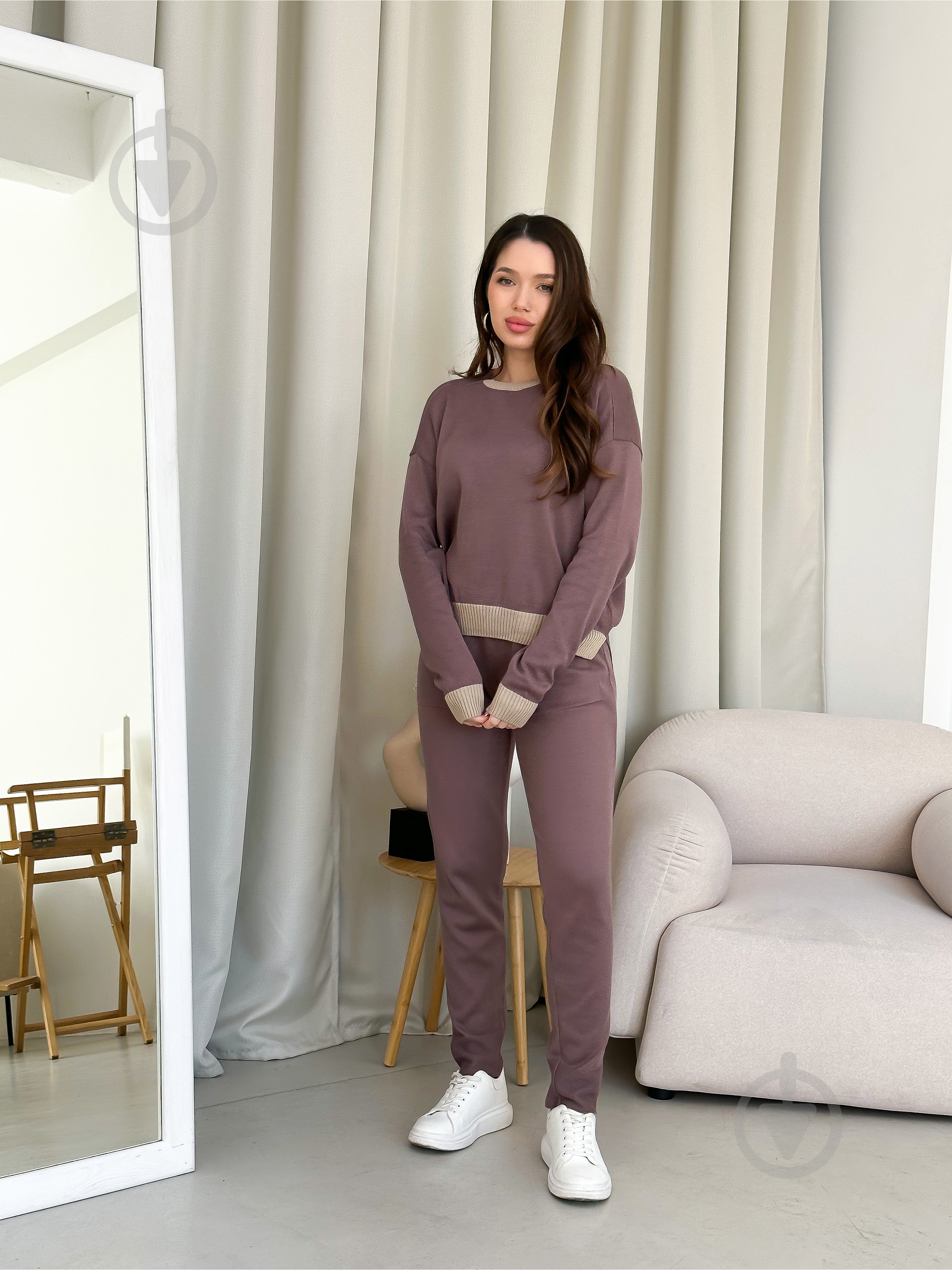 Костюм Dolly р. М кофейный - фото 1