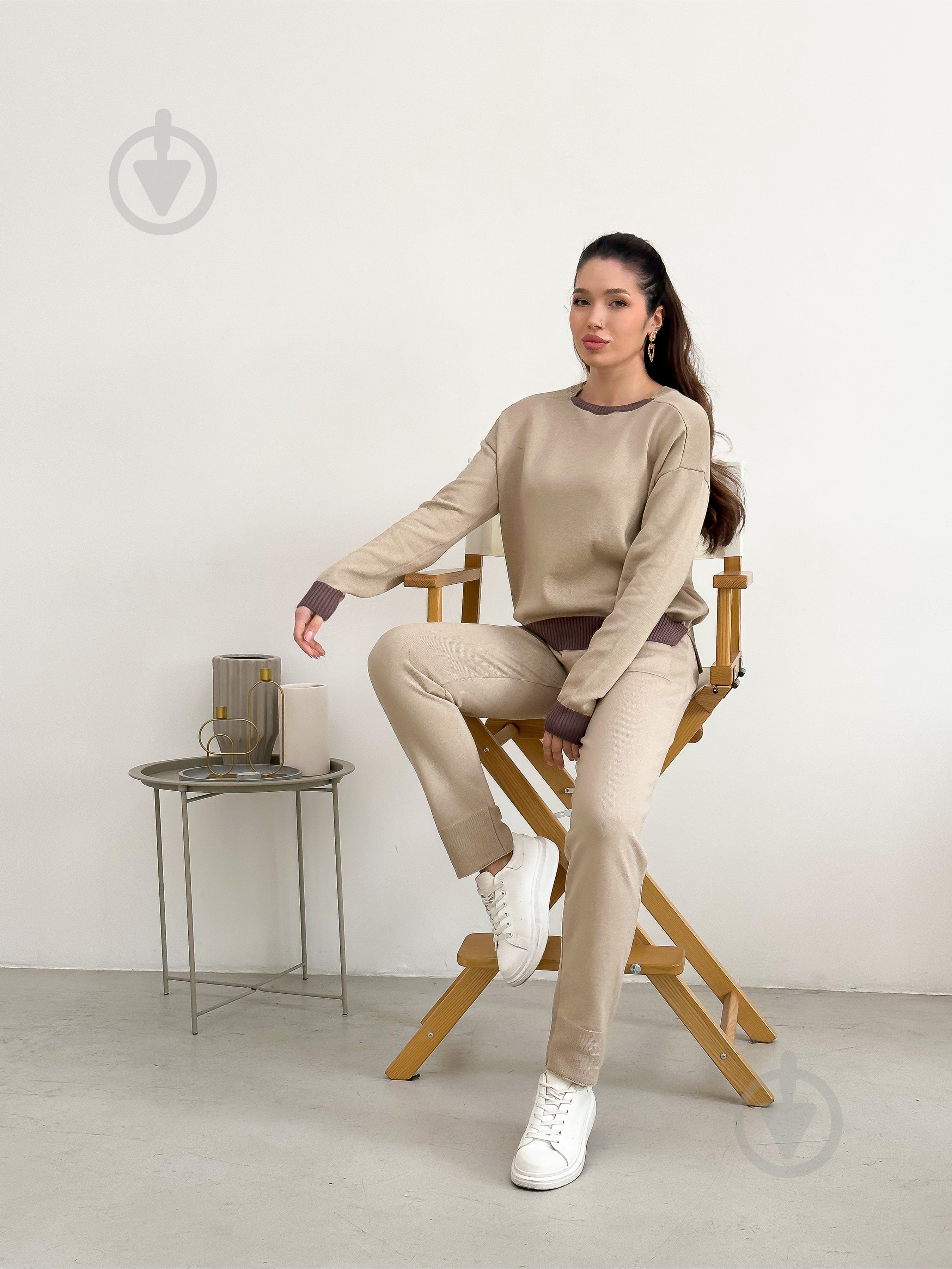 Костюм Dolly р. М бежевый - фото 1