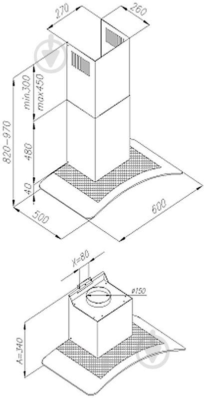 Вытяжка Perfelli G 611 I - фото 7 Вытяжка Perfelli G 611 I - фото 7