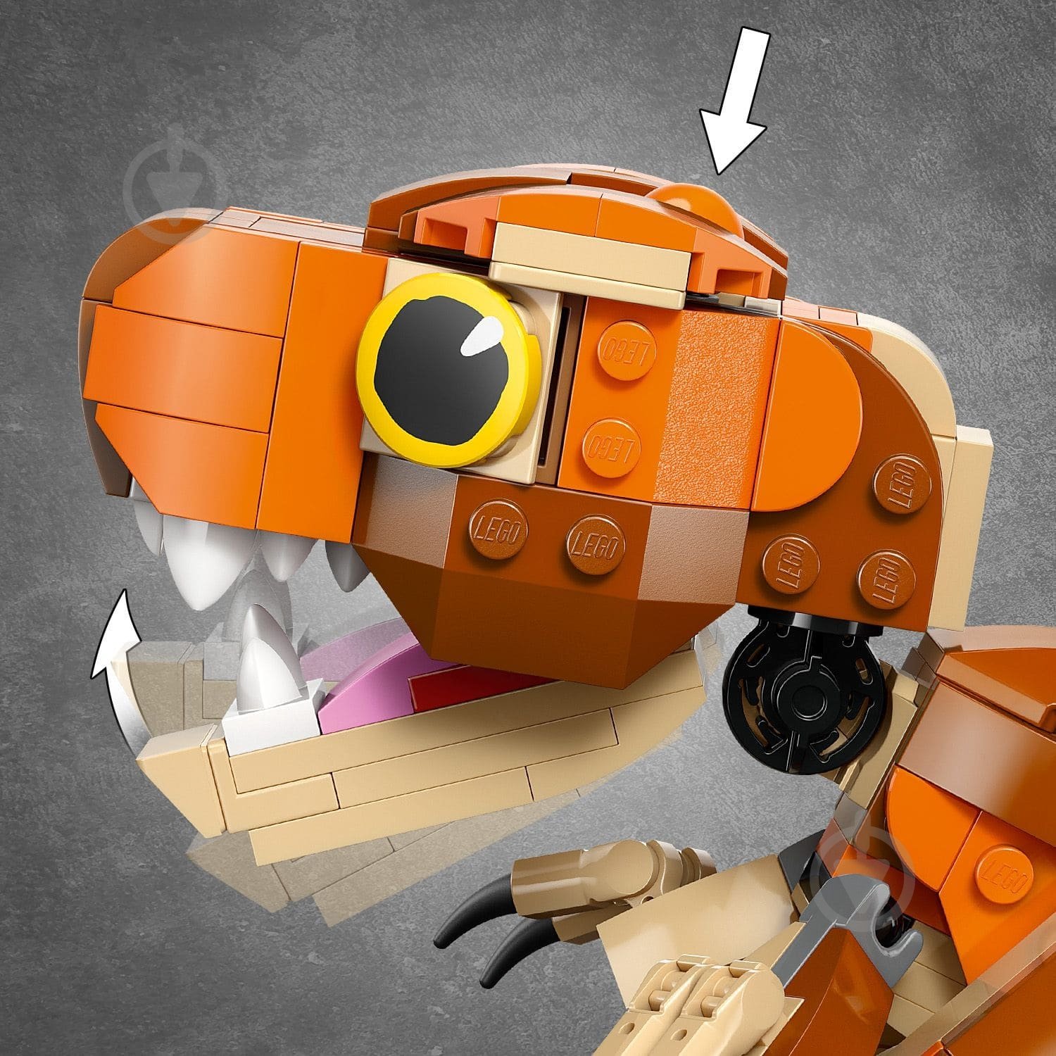 Конструктор LEGO Jurassic World Little Eatie: тиранозавр 76967 - фото 8