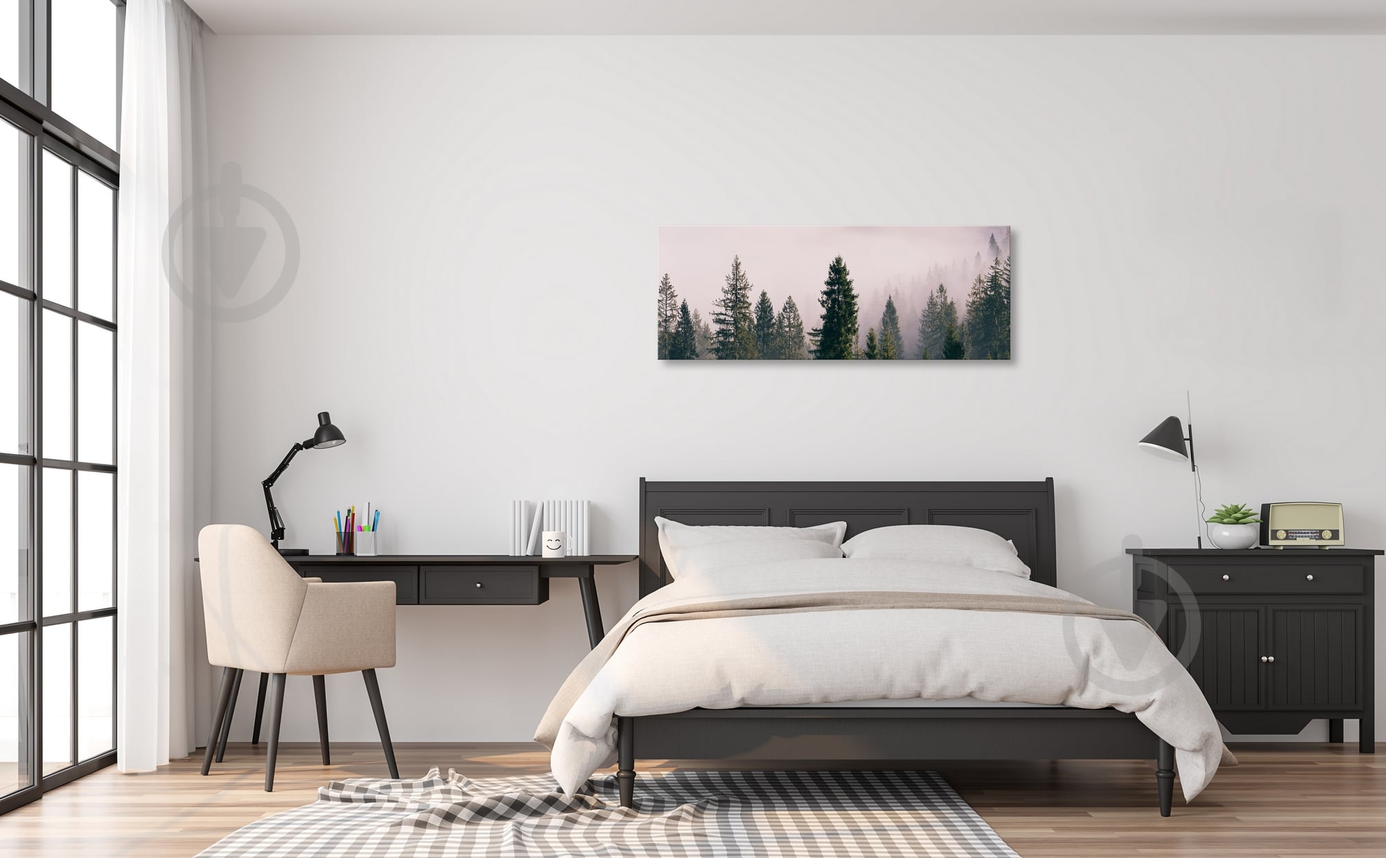 Картина Ліс 57x150 см YS-Art - фото 3 Картина Ліс 57x150 см YS-Art - фото 3
