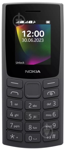Мобильный телефон Nokia 106 DS 2023 charcoal - фото 2