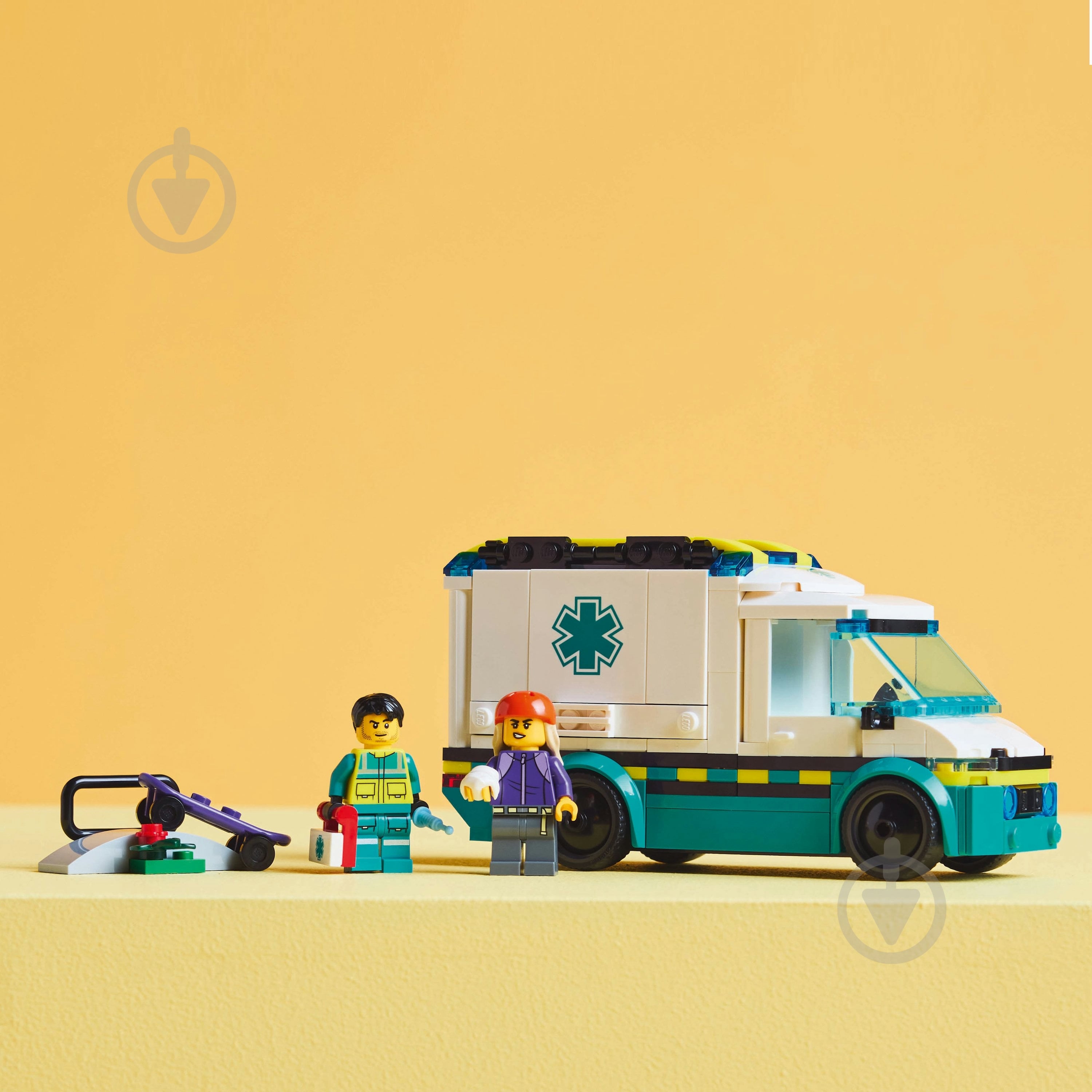 Конструктор LEGO City Скорая помощь 60451 - фото 12