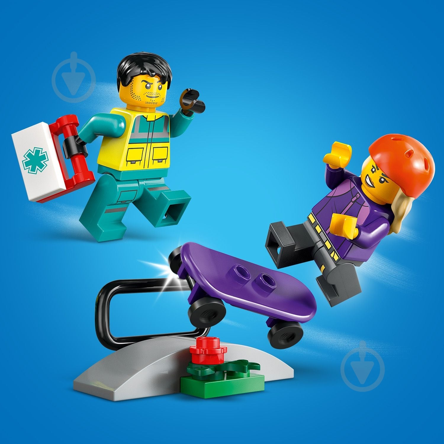 Конструктор LEGO City Скорая помощь 60451 - фото 13