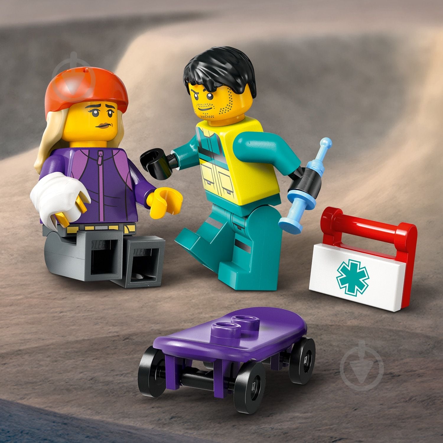 Конструктор LEGO City Скорая помощь 60451 - фото 14