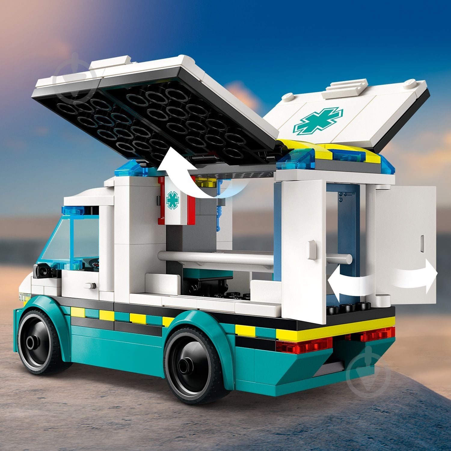 Конструктор LEGO City Скорая помощь 60451 - фото 15
