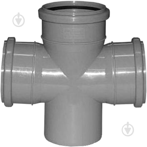 Крестовина канализационная Інсталпласт 50х50х90 - фото 1