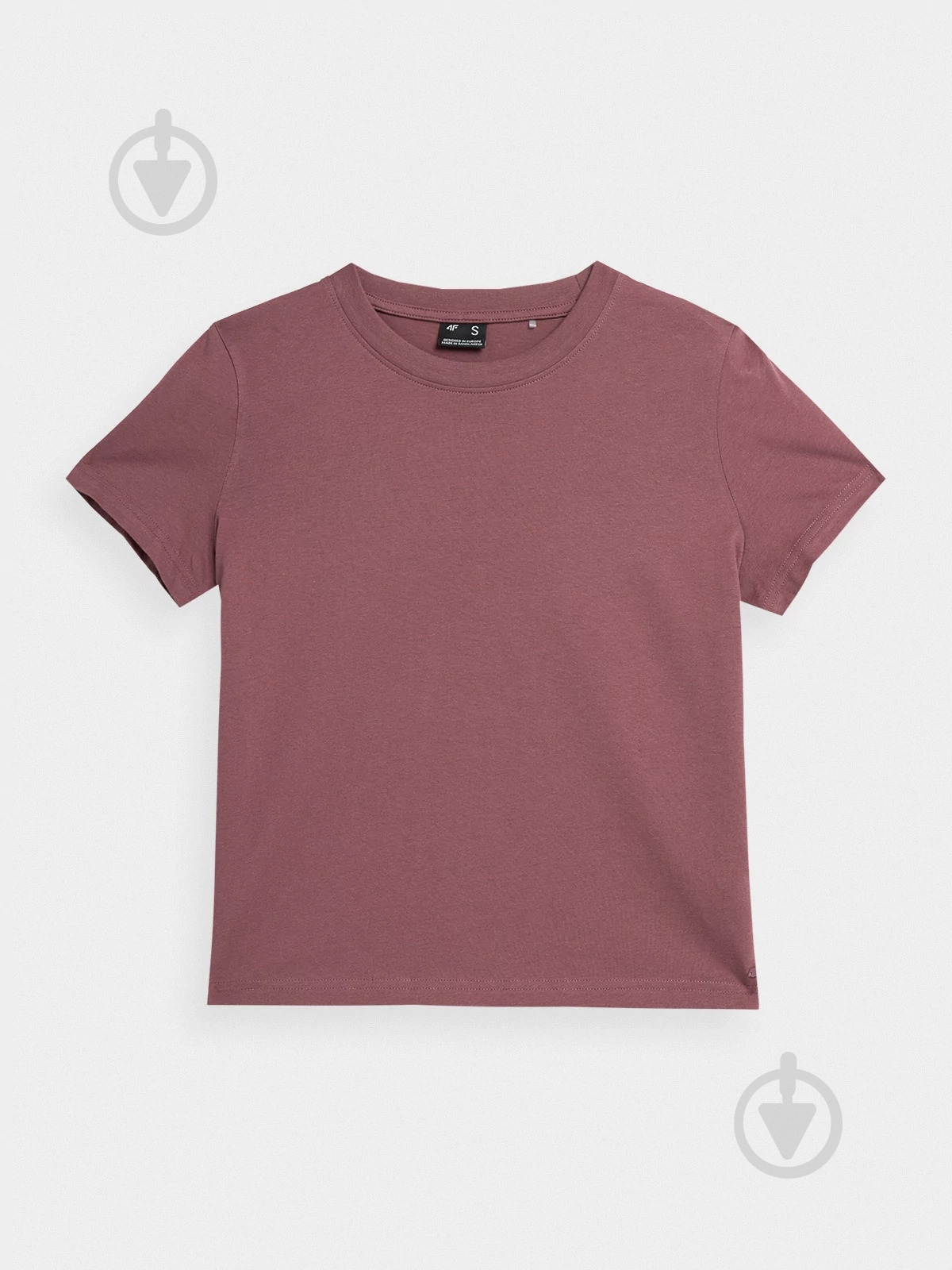 Футболка 4F TSHIRT F1169 4FWAW23TTSHF1169-60S р.XS коричневий - фото 6