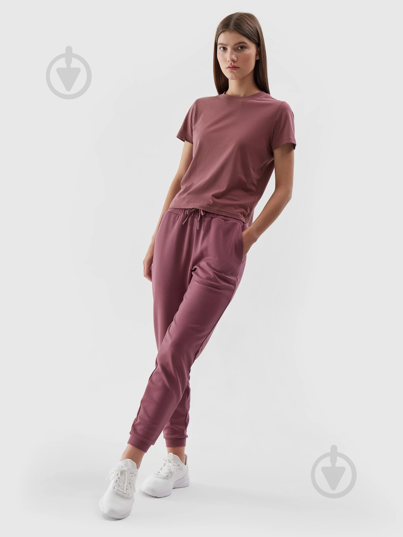 Футболка 4F TSHIRT F1169 4FWAW23TTSHF1169-60S р.XS коричневий - фото 5