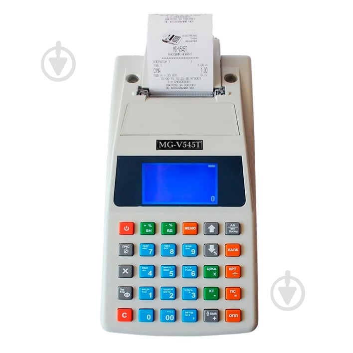 Кассовый аппарат MG V545T c GSM/GPRS-модулем - фото 1 Кассовый аппарат MG V545T c GSM/GPRS-модулем - фото 1