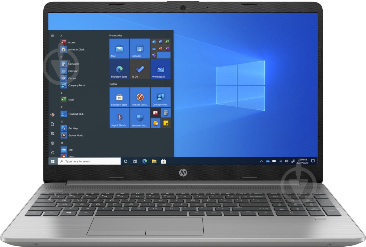 Ноутбук HP 250 G8 15,6" (2W1H3EA) silver - фото 1 Ноутбук HP 250 G8 15,6" (2W1H3EA) silver - фото 1
