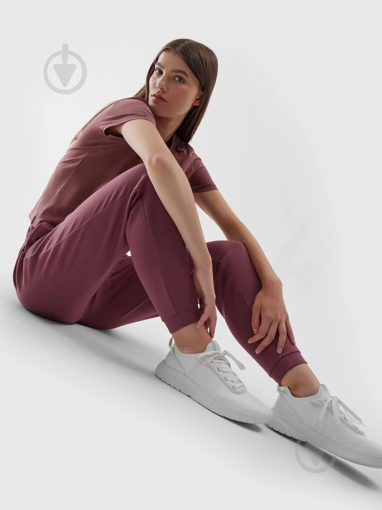 Футболка 4F TSHIRT F1169 4FWAW23TTSHF1169-60S р.M коричневий - фото 4