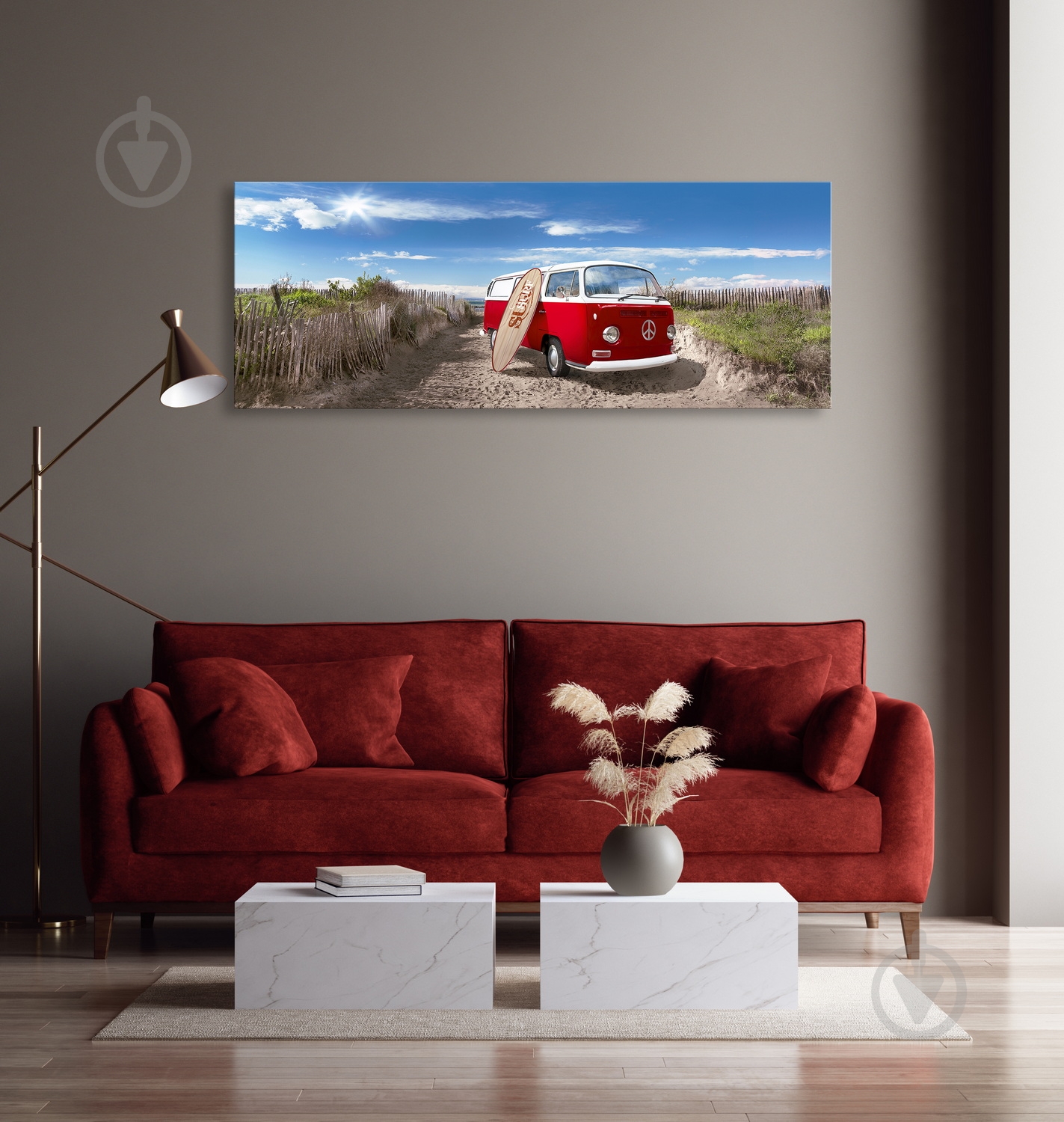Картина Серфинг 57x150 см YS-Art - фото 3