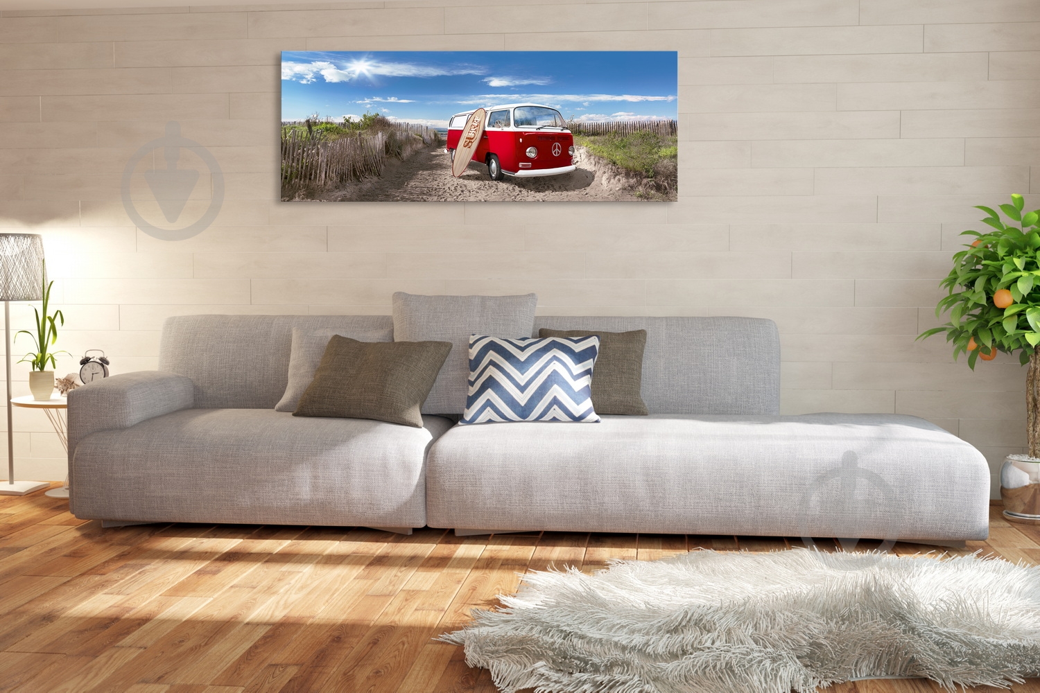 Картина Серфинг 57x150 см YS-Art - фото 4