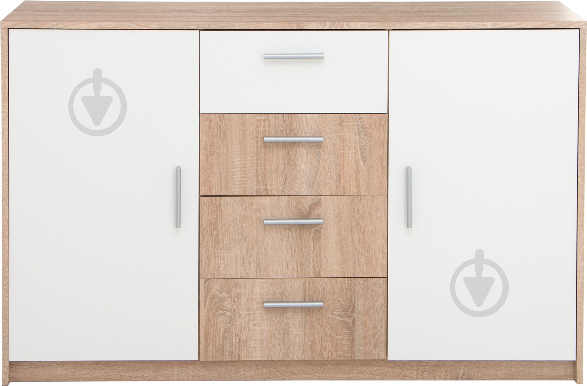 Комод Margo Рико 2D4S дуб сонома/белый - фото 2