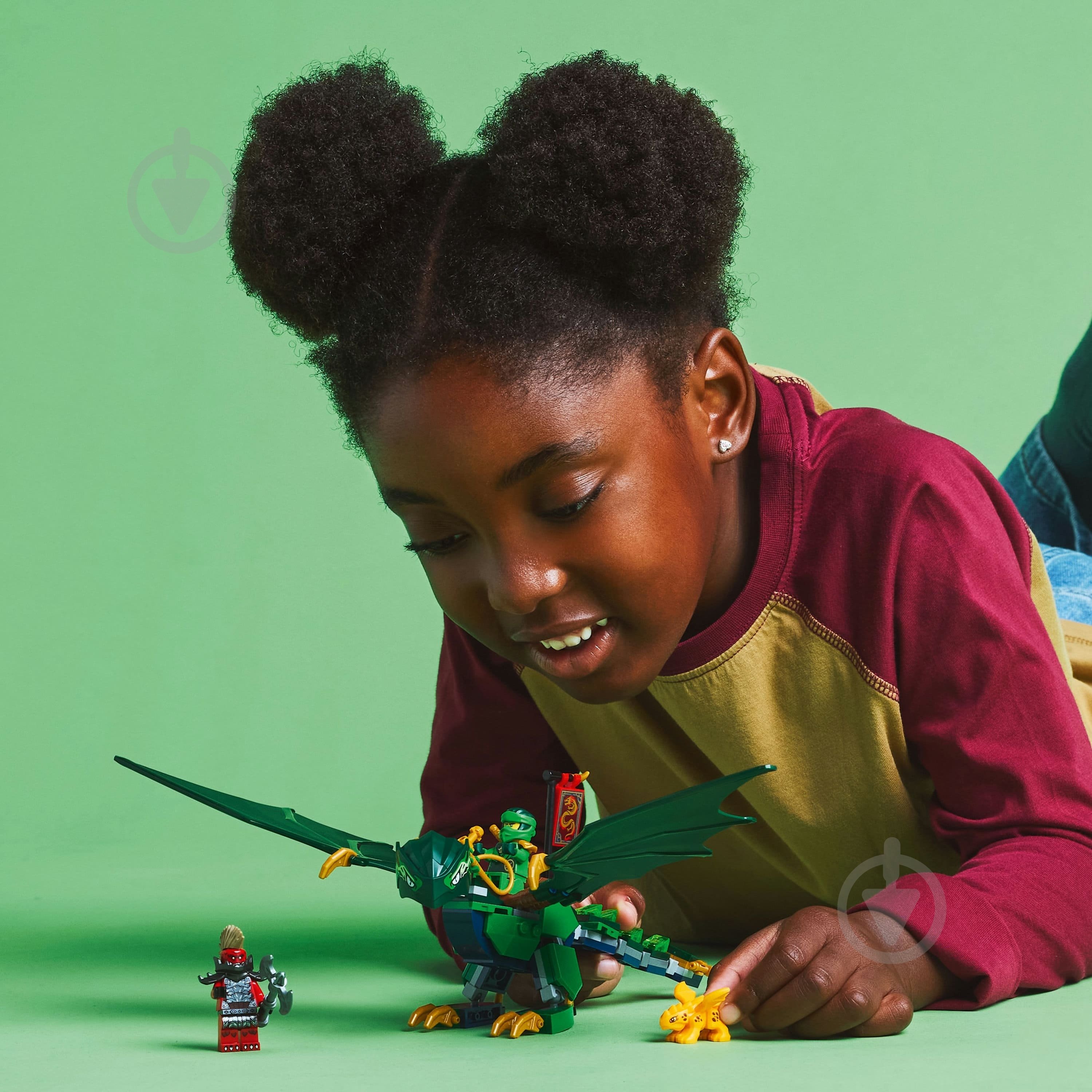 Конструктор LEGO NINJAGO Зелений лісовий дракон Ллойда 71829 - фото 10