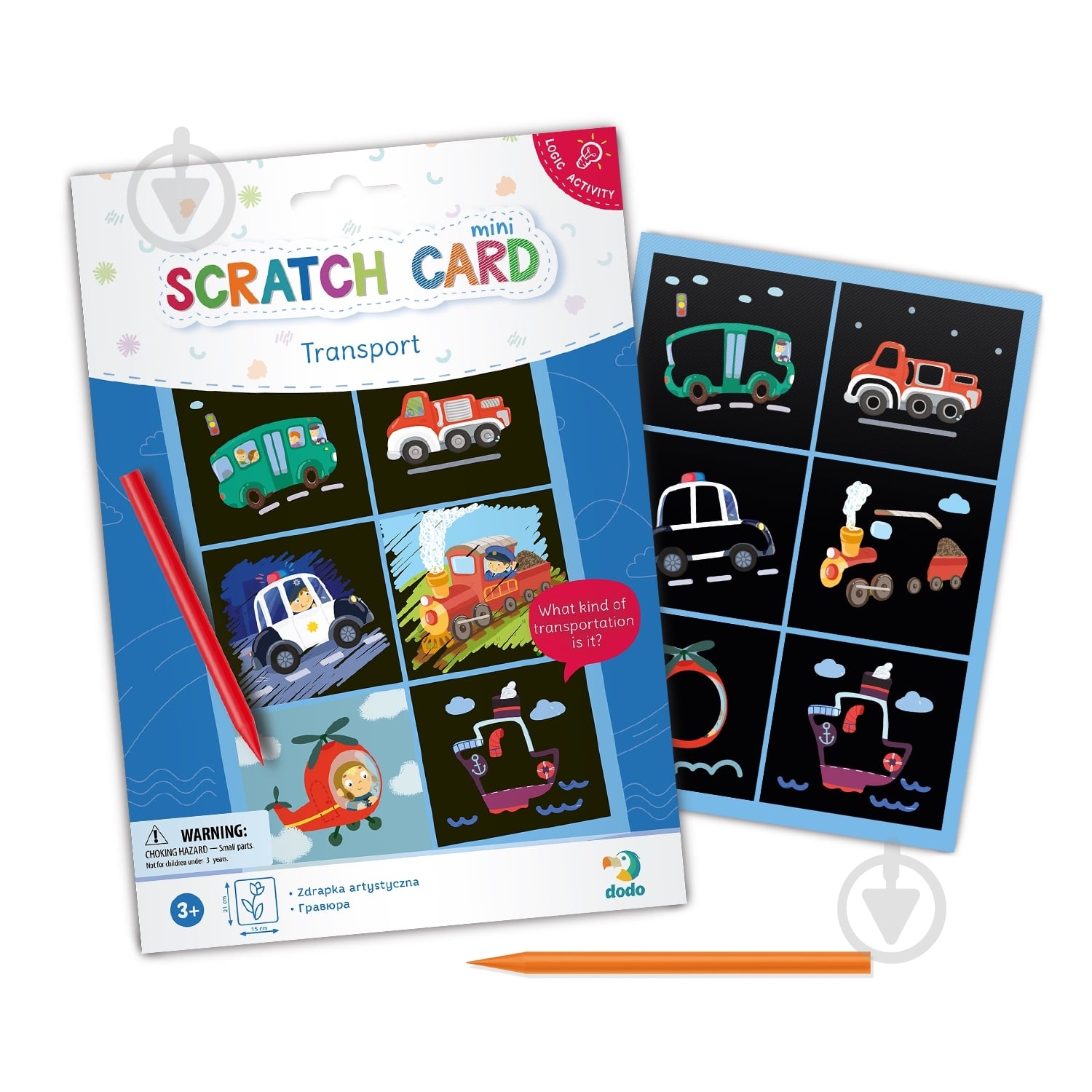 Гравюра DoDo Транспорт 300337 - фото 1