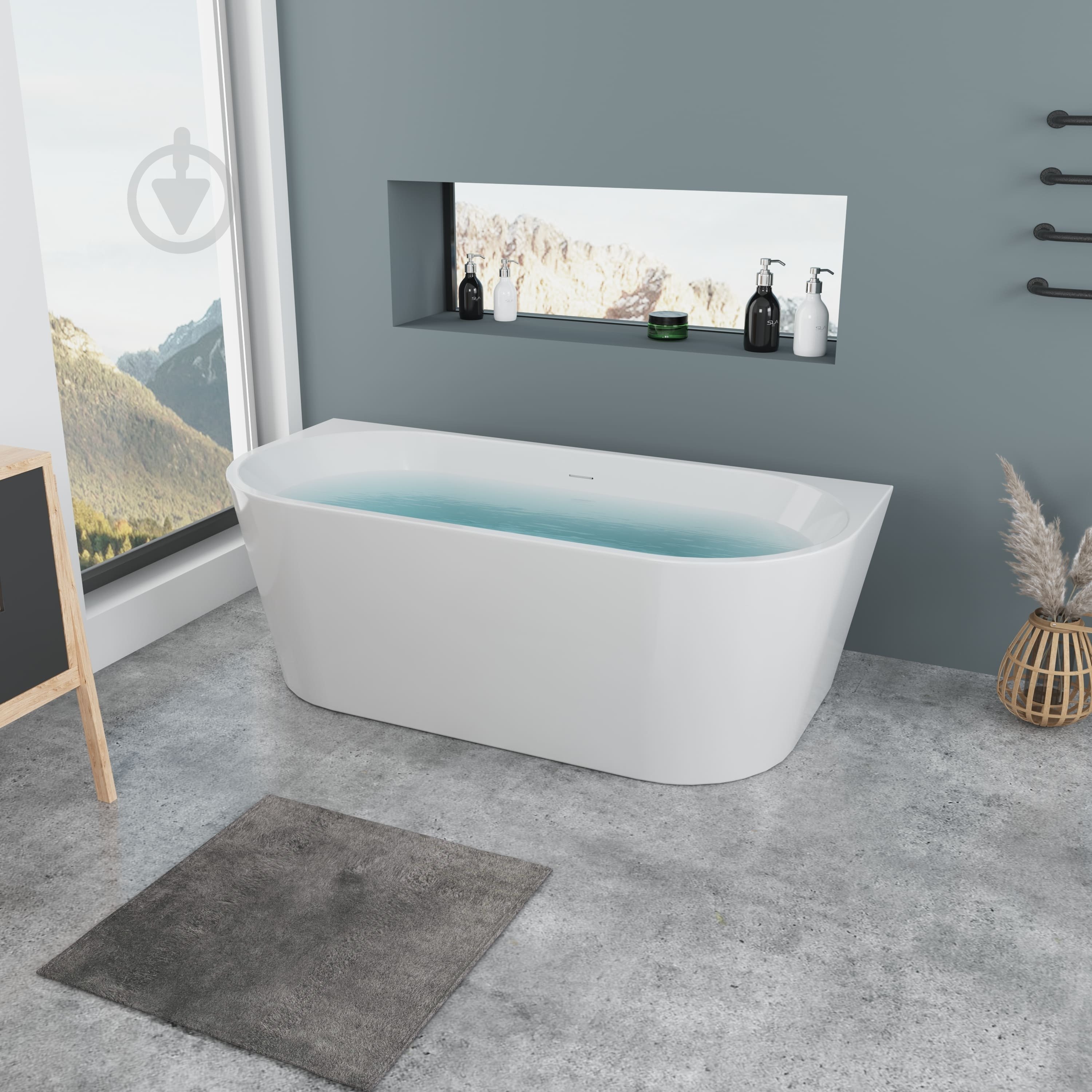 Ванна акриловая Ravak APART 170х80 см Wall - фото 3 Ванна акриловая Ravak APART 170х80 см Wall - фото 3