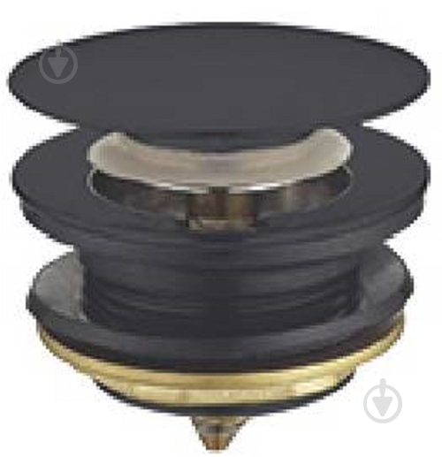 Сифон для ванны Ravak APART Click-Clack черный матовый - фото 1 Сифон для ванны Ravak APART Click-Clack черный матовый - фото 1