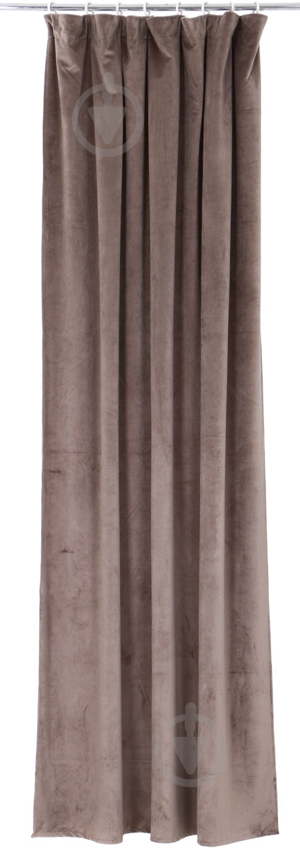 Штора Велюр тауп La Nuit - фото 1 Штора Велюр тауп La Nuit - фото 1