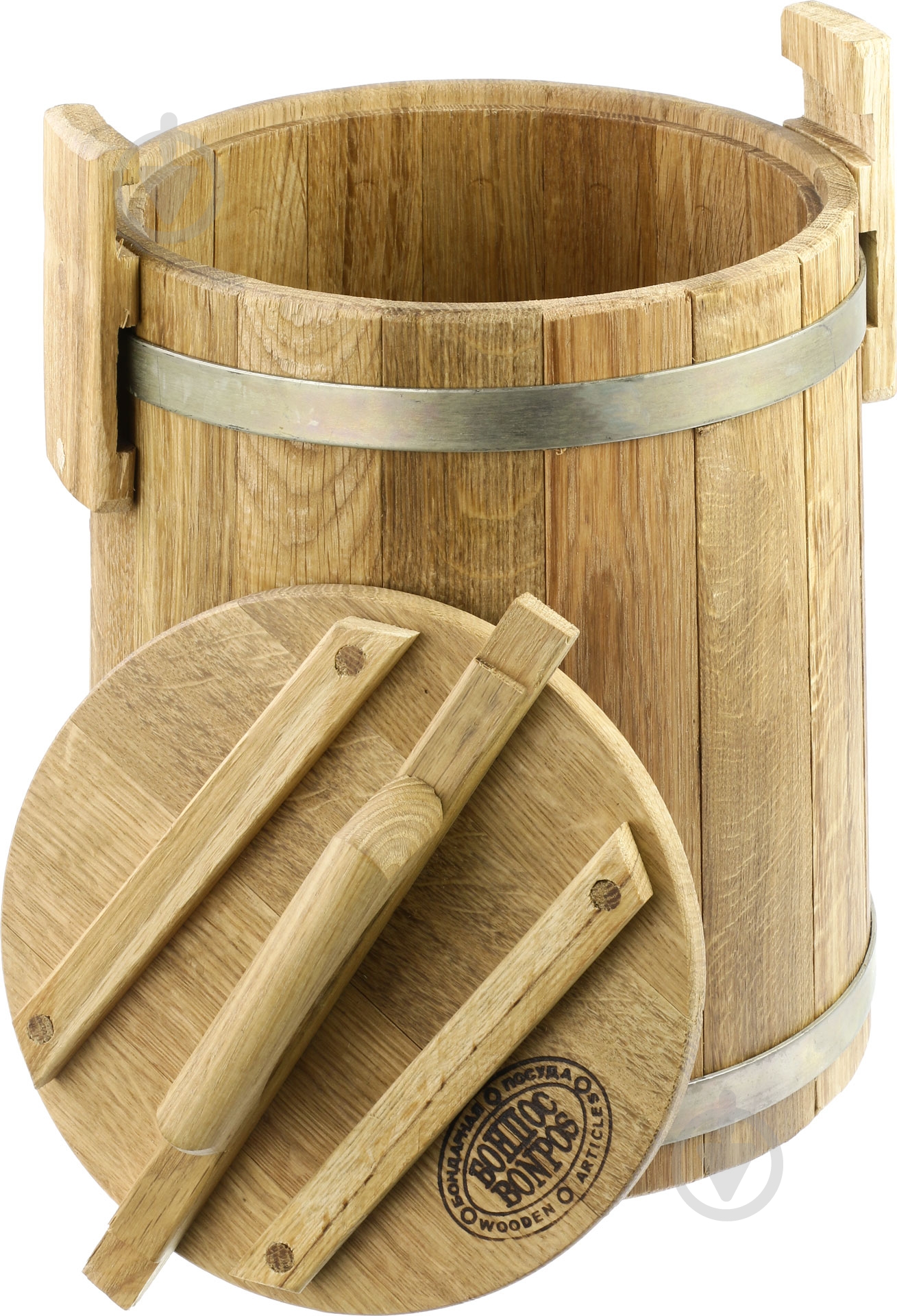 Бочка Бонпос дубовая 10 л - фото 3