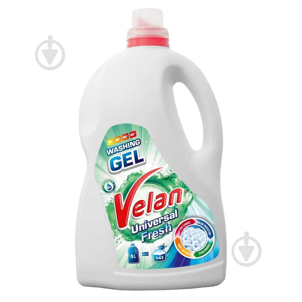 Гель для машинной и ручной стирки Delice Universal Fresh 5 л - фото 1