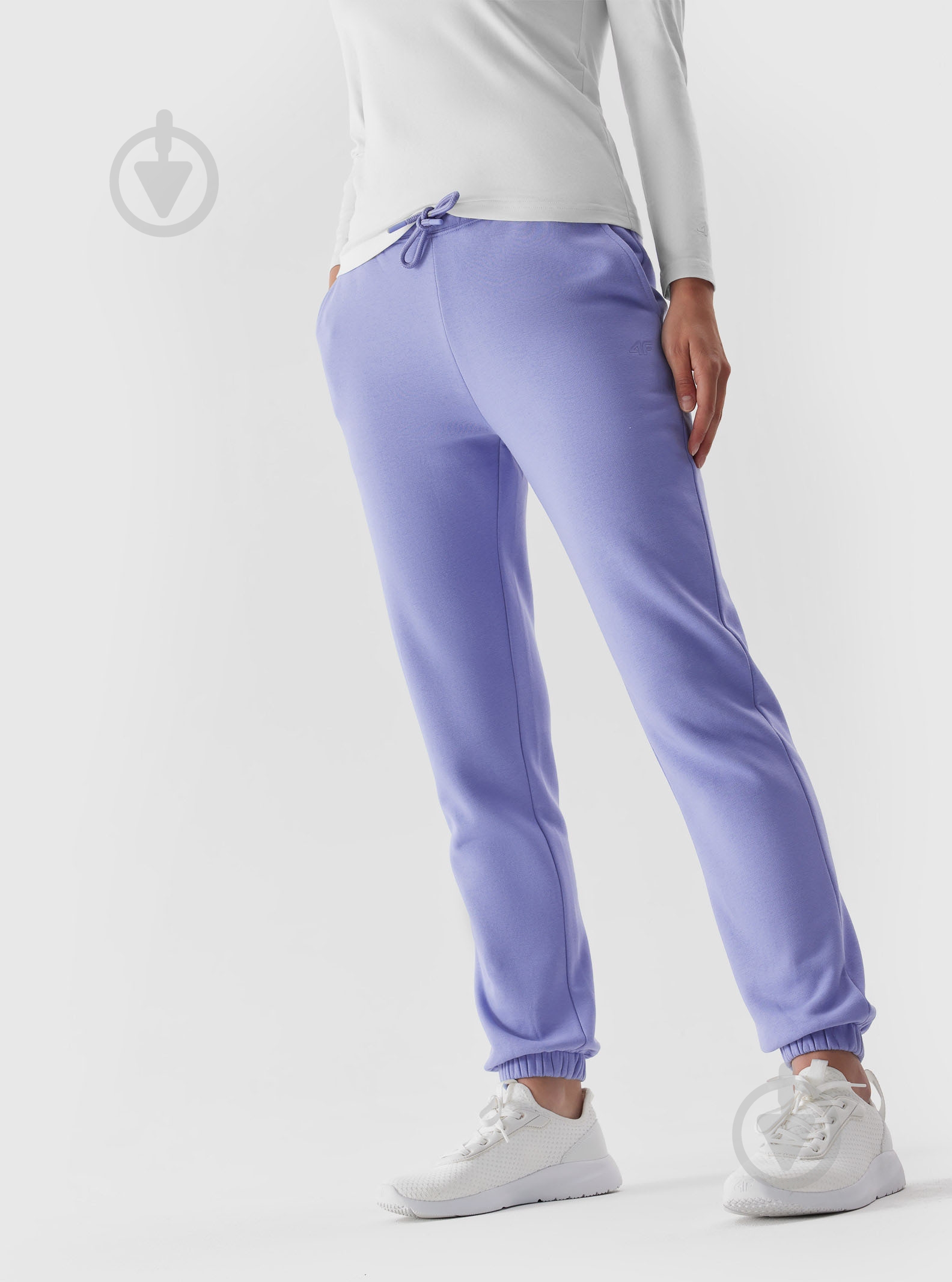 Штани 4F TROUSERS CAS F475 4FAW23TTROF475-32S р. XS блакитний - фото 2