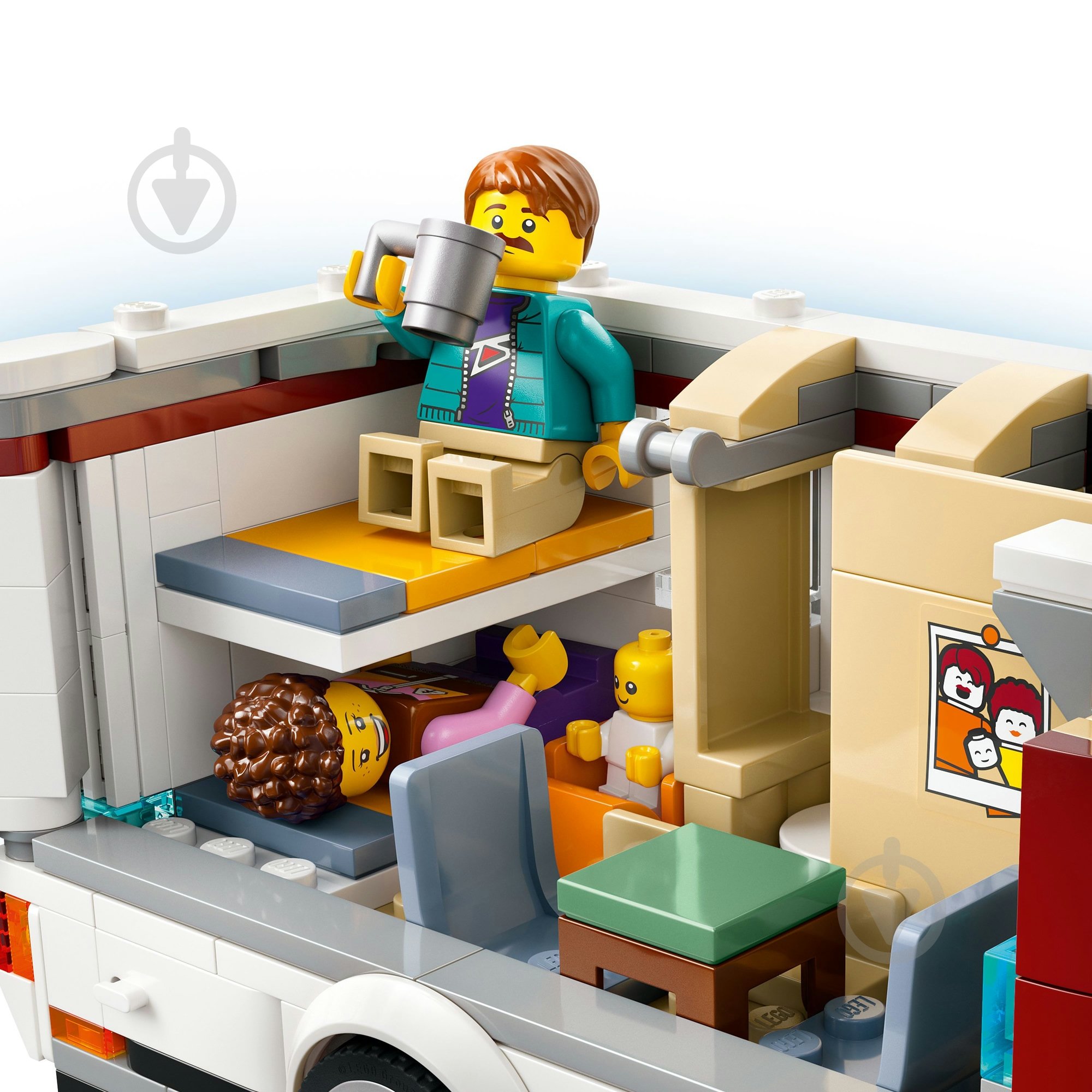 Конструктор LEGO City Пригодницький будинок на колесах для відпустки 60454 - фото 6