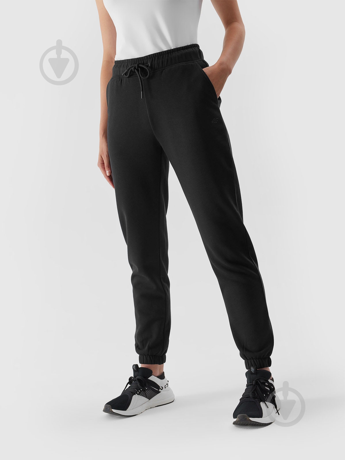 Штани 4F TROUSERS CAS F475 4FAW23TTROF475-20S р. M чорний - фото 1