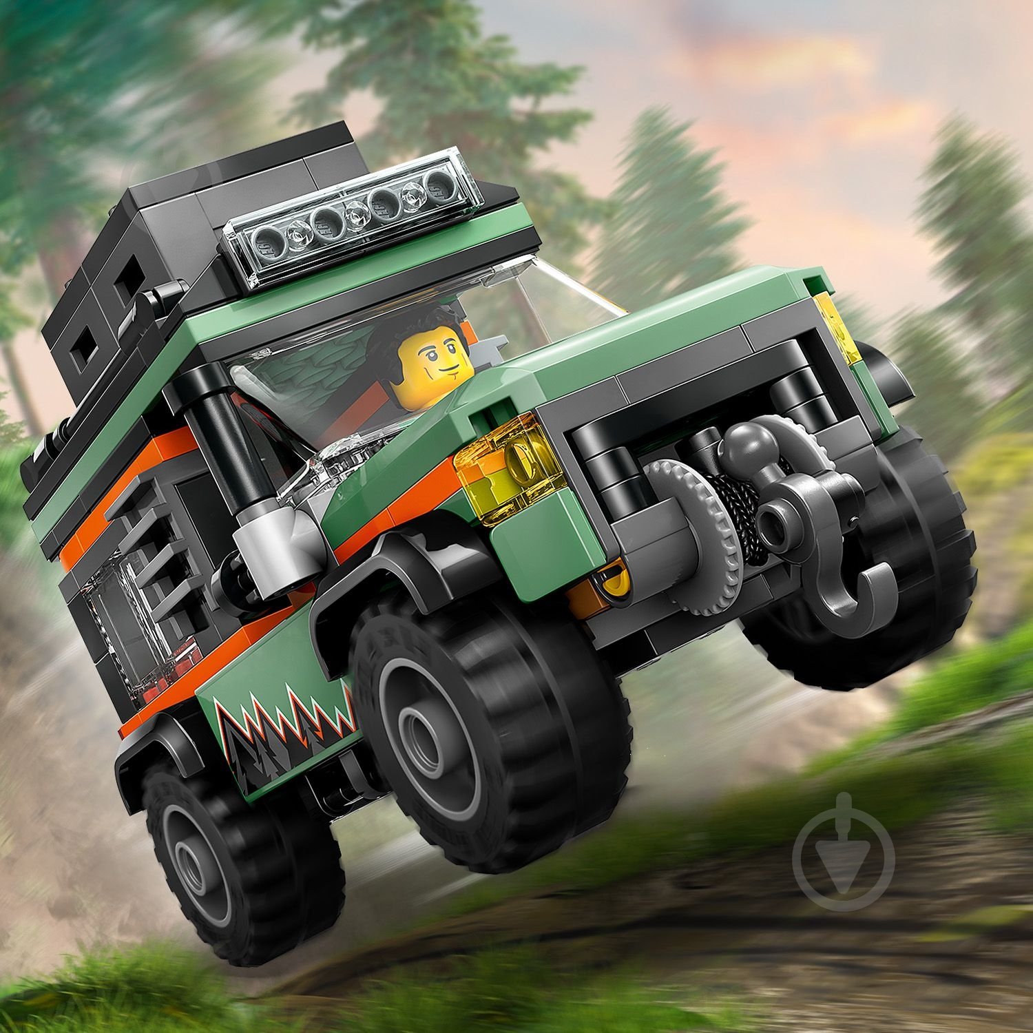 Конструктор LEGO City Позашляхова гірська вантажівка 4x4 60447 - фото 14