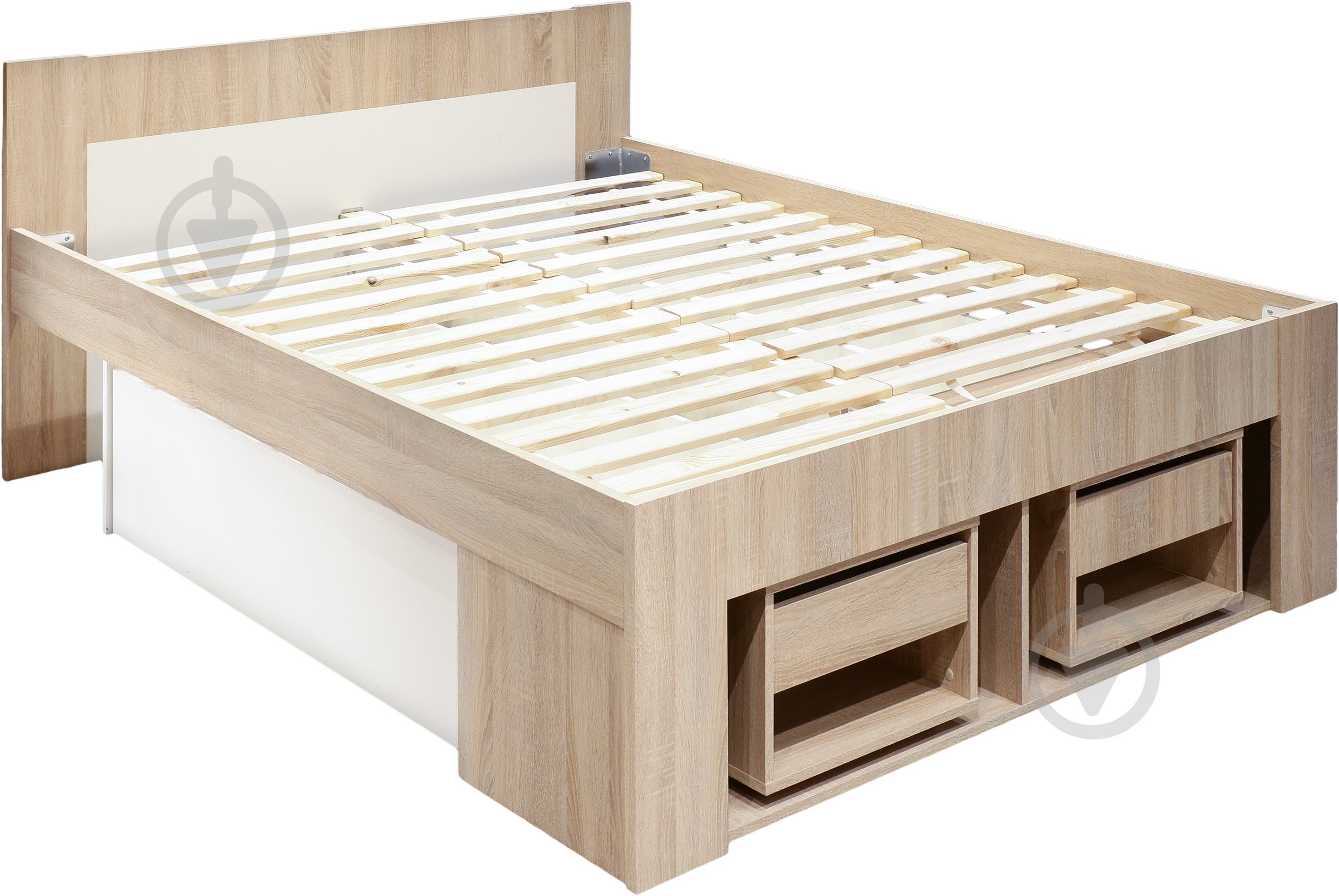 Кровать VMV Holding Рико 160x200 см дуб сонома/белый - фото 3