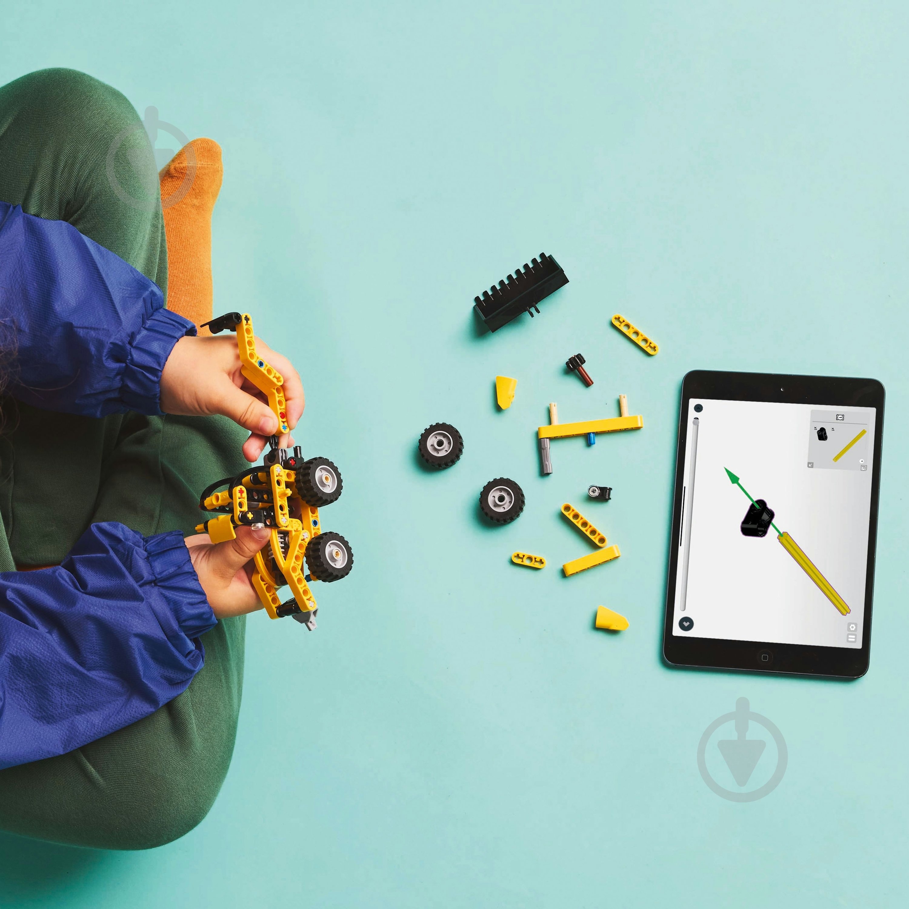 Конструктор LEGO Technic Экскаватор-погрузчик 42197 - фото 11