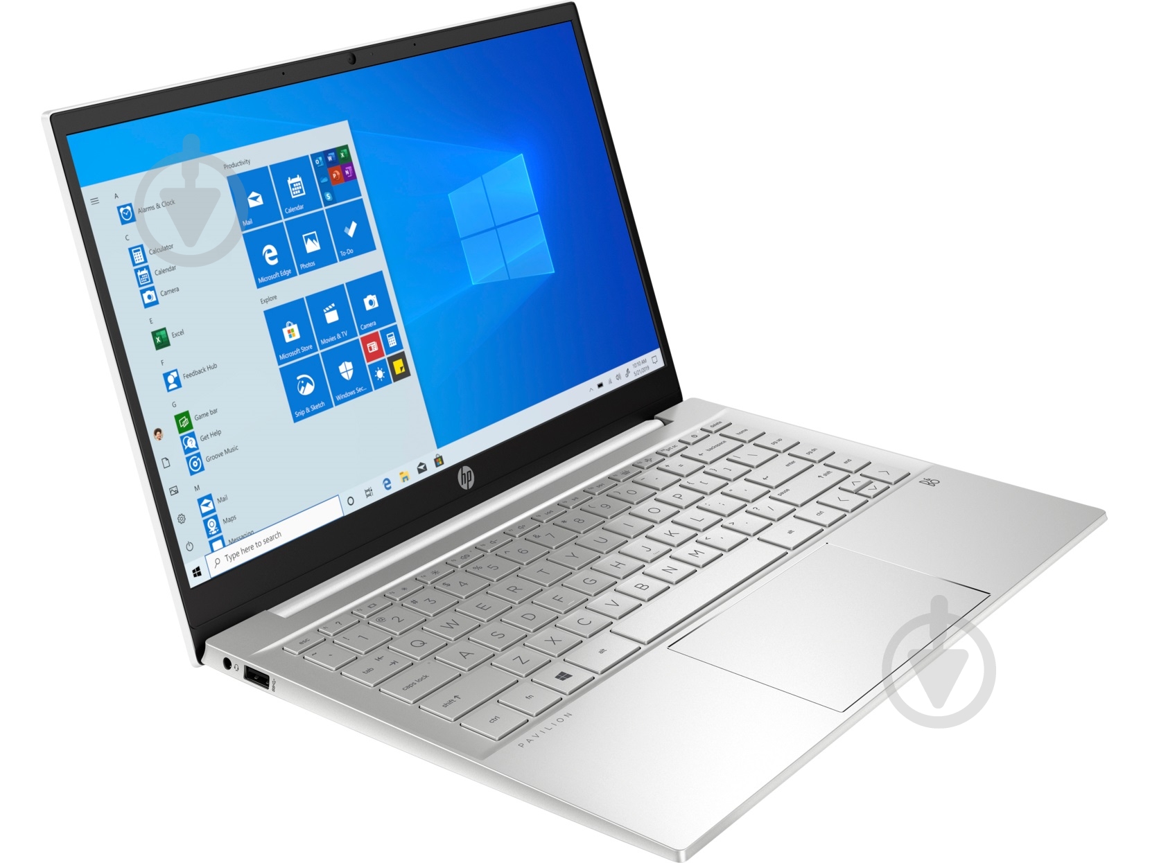 Ноутбук HP Pavilion 14-dv0047ua 14" (4A7L9EA) silver - фото 3
