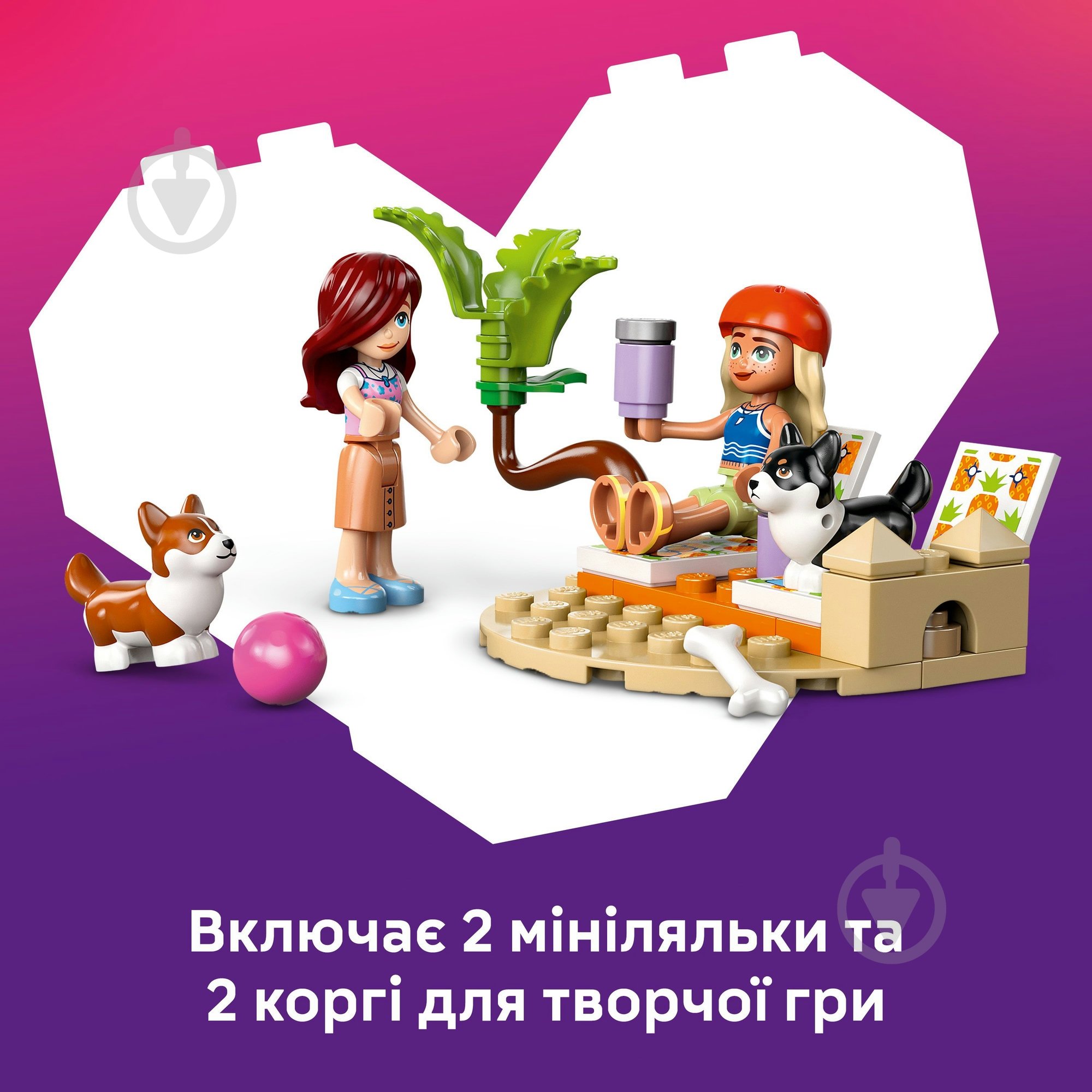 Конструктор LEGO Friends Собачі пригоди на серфі та скутері 42641 - фото 4 Конструктор LEGO Friends Собачі пригоди на серфі та скутері 42641 - фото 4