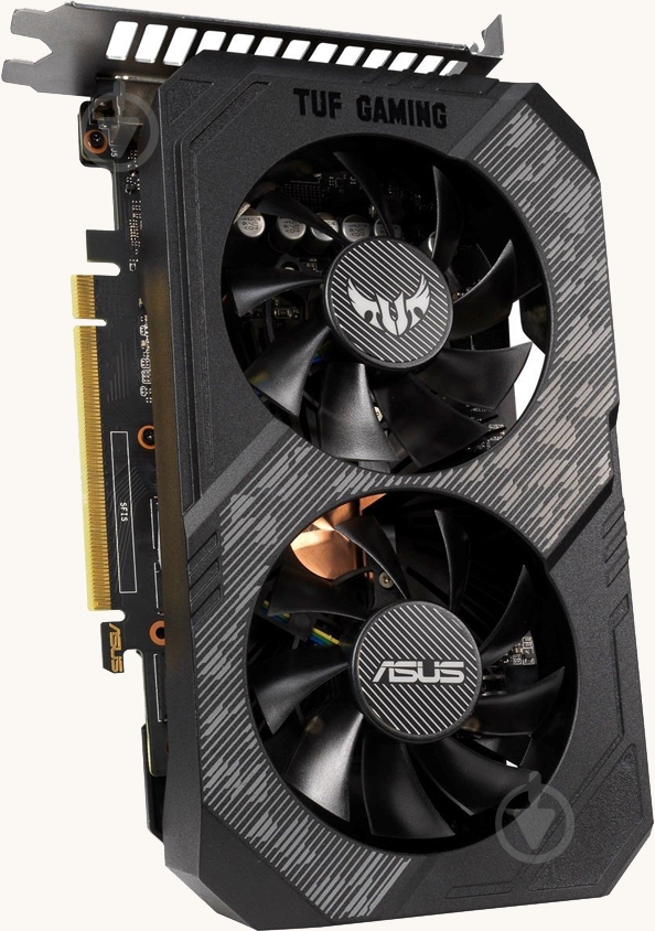 Видеокарта Asus GeForce GTX 1660 6GB GDDR5 192bit (TUF-GTX1660-O6G-GAMING) - фото 1 Видеокарта Asus GeForce GTX 1660 6GB GDDR5 192bit (TUF-GTX1660-O6G-GAMING) - фото 1