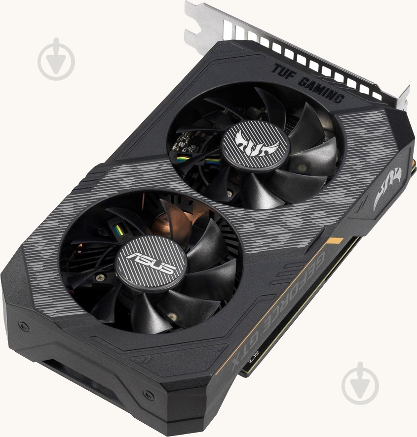 Видеокарта Asus GeForce GTX 1660 6GB GDDR5 192bit (TUF-GTX1660-O6G-GAMING) - фото 2 Видеокарта Asus GeForce GTX 1660 6GB GDDR5 192bit (TUF-GTX1660-O6G-GAMING) - фото 2