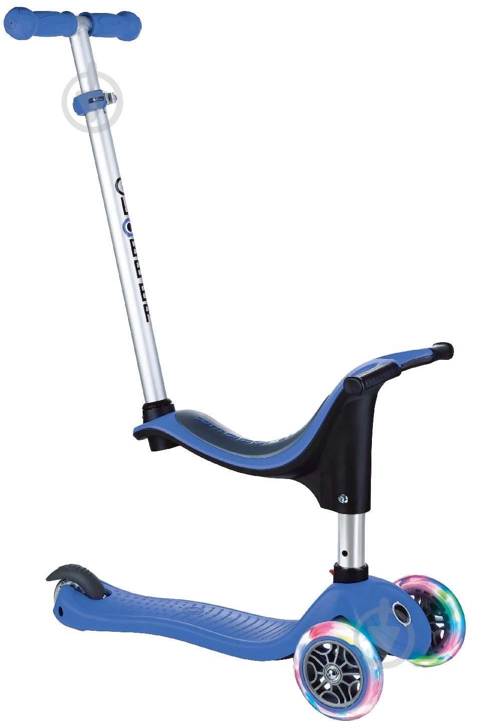 Самокат-беговел Globber Evo 4 в 1 синий 452-100-2 - фото 1