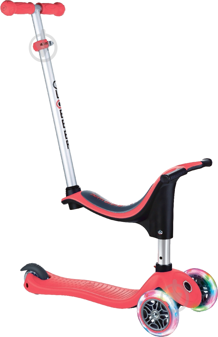 Самокат-беговел Globber Evo 4 в 1 красный 452-102-2 - фото 1 Самокат-беговел Globber Evo 4 в 1 красный 452-102-2 - фото 1