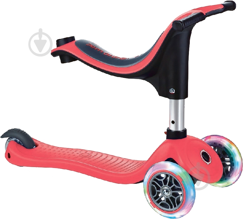 Самокат-беговел Globber Evo 4 в 1 красный 452-102-2 - фото 3 Самокат-беговел Globber Evo 4 в 1 красный 452-102-2 - фото 3