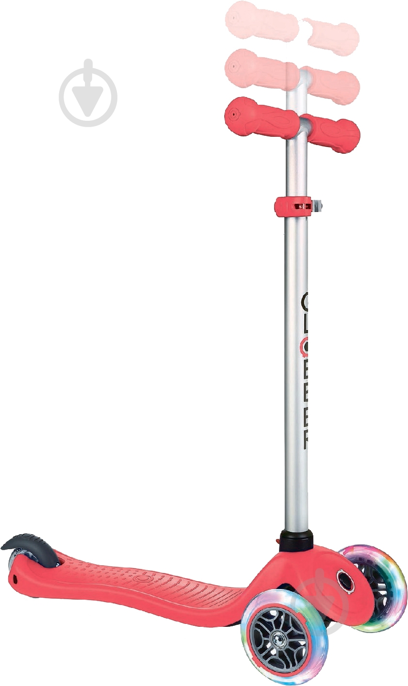 Самокат-беговел Globber Evo 4 в 1 красный 452-102-2 - фото 2 Самокат-беговел Globber Evo 4 в 1 красный 452-102-2 - фото 2