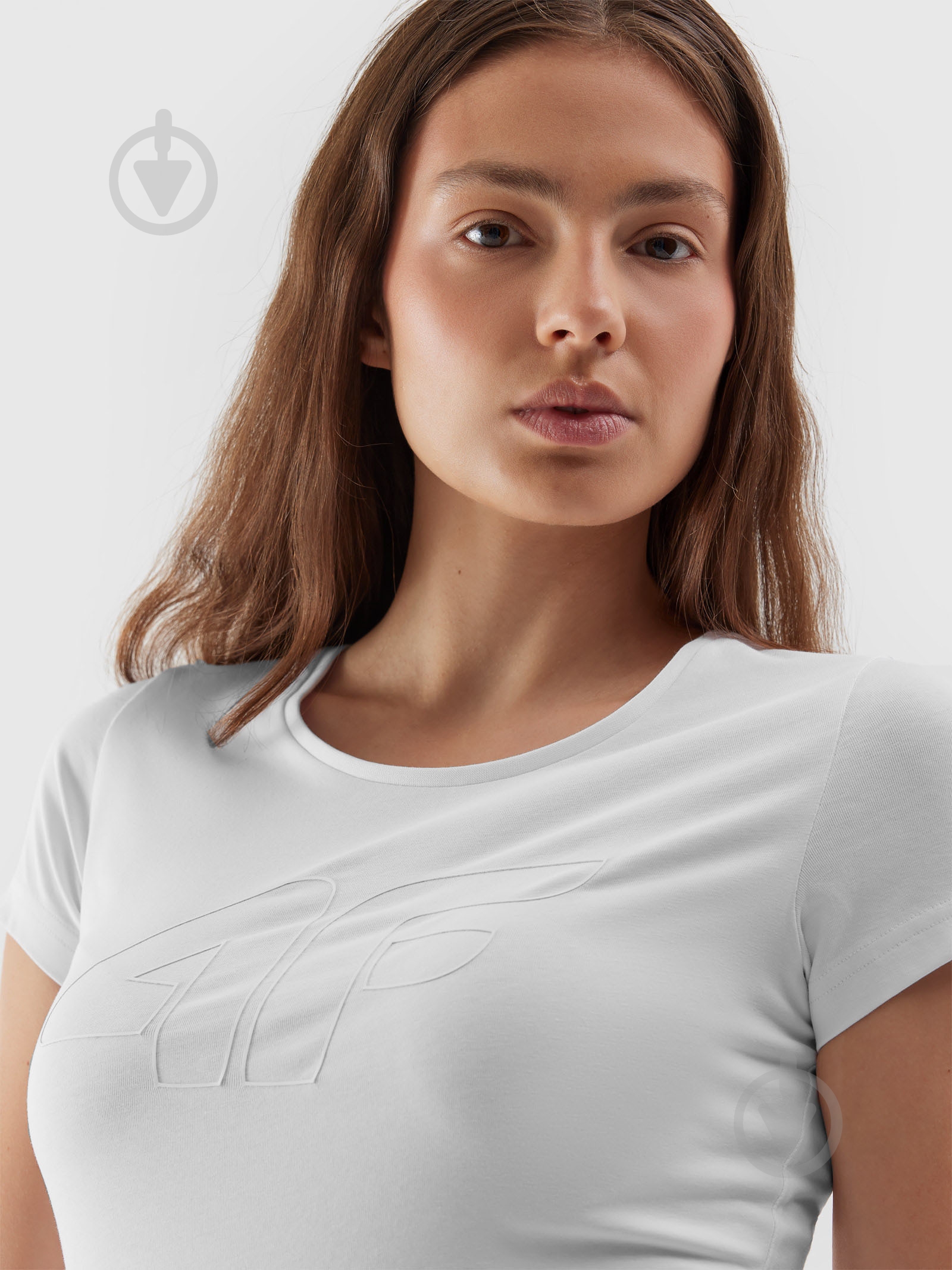 Футболка 4F TSHIRT F0907 4FAW23TTSHF0907-10S р.XL білий - фото 4